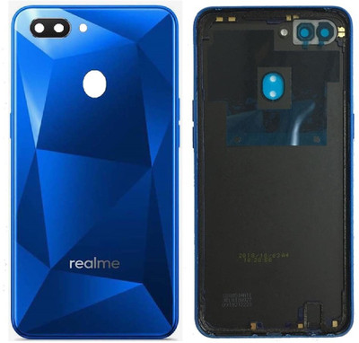 Sandreezz Realme 2 (with Proper Logo) (With Camera Lens & Side Volume Power Buttons) Back Panel(Diamond Blue)