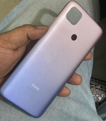 SRaccessories Redmi 9C Back Panel(Purple)