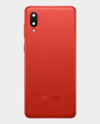 Hynaty SAMSUNG GALAXY A02 (RED) Back Panel(RED)