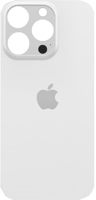 Kraze4blaze Apple iPhone 16 Pro (Best Quality)(With Proper Logo)(Glass) Back Panel(White)