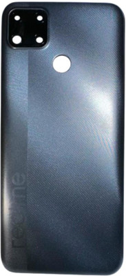 Kraze4blaze Realme C25S (Best Quality)(With Proper Logo) Back Panel(Water Gray)