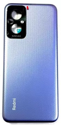 Kraze4blaze Xiaomi Redmi 11 Prime 4G ( With Proper Logo ) Back Panel(Blue)
