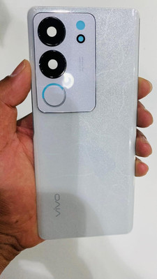 FixHub VIVO V29 PRO BACK GLASS WITH CEARA GLAS COMPATIBLE Back Panel(WHITE)