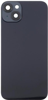 Tag Ezzy Apple Proper Logo Iphone 14 Plus With Camera Lens + MagSafe Magnet Back Panel(Black)