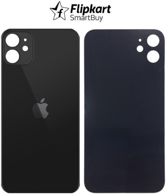 Flipkart SmartBuy Apple iPhone 11 Premium Quality (Glass) Back Panel(Black)