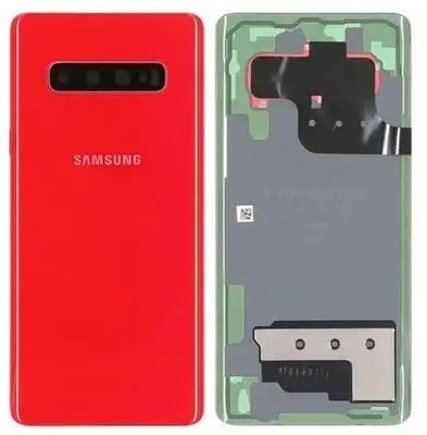 IncMart Samsung Galaxy S10 (SM-G973F) With LENS Back Glass Back Panel(Cardinal Red)