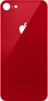 Tworld Apple iPhone 8 ( A1863, A1905, A1906, A1907 ) Battery Back Glass Door Replacement Back Panel(Red)