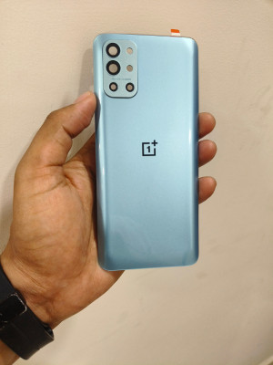 SlopK SlopK OnePlus 9R(Glass) Back Panel(Lake Blue)