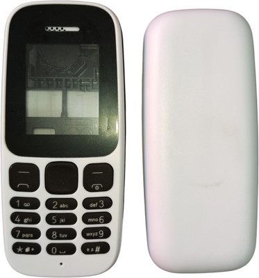 imbi Nokia 105 (2017) Dual Sim Front Back and Middle Body With Keypad Full Panel(White)