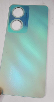 IncMart For Vivo T2 5G Back Glass Back Panel(Blue)