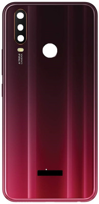Kraze4blaze Vivo Y12 (With Proper Logo) Back Panel(Burgundy Red)