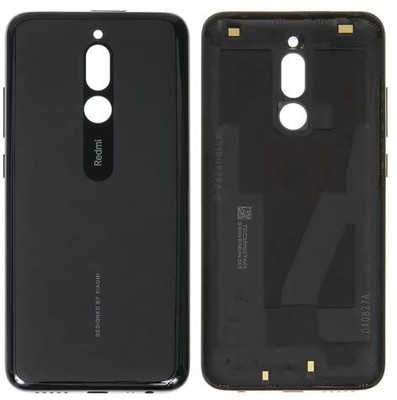 KezeMize Xiaomi Redmi 8 (with Proper Logo) Back Panel(Black)