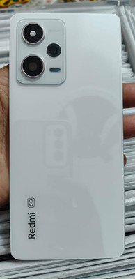 SPAREWARE REDMI Redmi Mi Note 12 Pro -White (WITH CAMERA GLASS LENS) Back Panel(White)