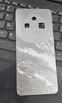 IncMart For POCO C75 5G OG Back Glass Back Panel(Gold)