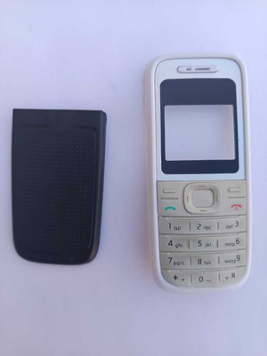 HS Enterprises nokia 1200 1200 body frount & back Front & Back Panel(white)