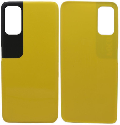 AceKing POCO M3 PRO ORIGINAL AND COMPATIBLE BACK COVER Back Panel(YELLOW)