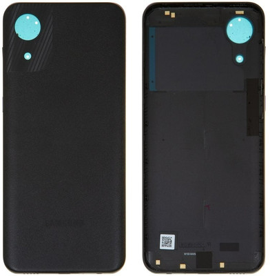 SRaccessories Samsung Galaxy A03 Core Back Panel(Black)