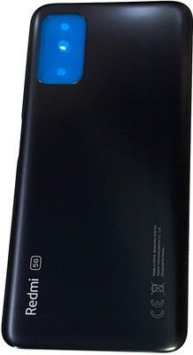Hynaty XIAOMI REDMI NOTE 10 5G / NOTE 10T 5G (BLACK) Back Panel(BLACK)