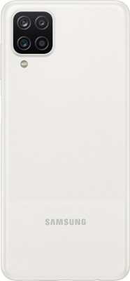 SPAREWARE SAMSUNG Back Door Panel Housing Body With Button For Samsung Galaxy A12 -White Back Panel(White)