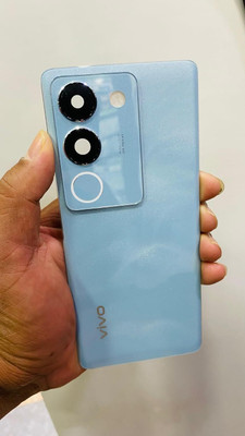 KezeMize Vivo V29 (Best Quality)(With Camera Lens)(With Proper Logo) Back Panel(Himalayan Blue)