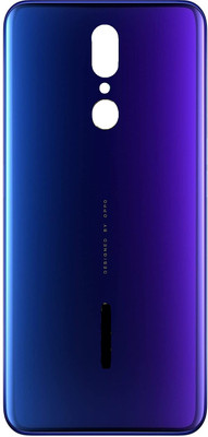 Kraze4blaze Oppo F11 (With Proper Logo) Back Panel(Flourite Purple)