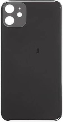 SPAREASP Iphone 11 Back Panel(Black)