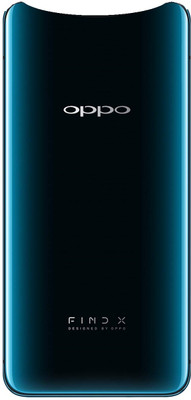 Kraze4blaze Oppo Find X (With Proper Logo) Back Panel(Glacier Blue)