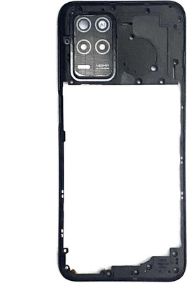 Tworld Realme 8 5G ( RMX3241 ) Middle Chassis Frame Ring Digitizer Panel(Supersonic Black)