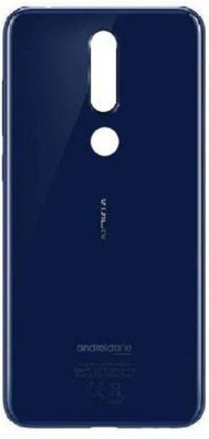 SRaccessories Nokia 5.1 Plus Back Panel(Blue)