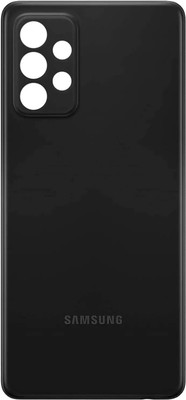 Flipkart SmartBuy SAMSUNG Galaxy A52 (with Proper Logo) Back Panel(Awesome Black)