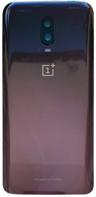 TrofT OnePlus 6T(Glass) Back Panel(Thunder Purple)