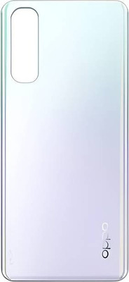 SRaccessories Oppo Reno 3 Back Panel(Sky White)