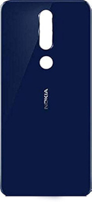 Tusail Replacement Back Glass For Nokia 6.1 Plus Back Panel(Blue)