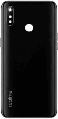 SPAREASP Realme 3i (With Proper Logo) Back Panel(Black)