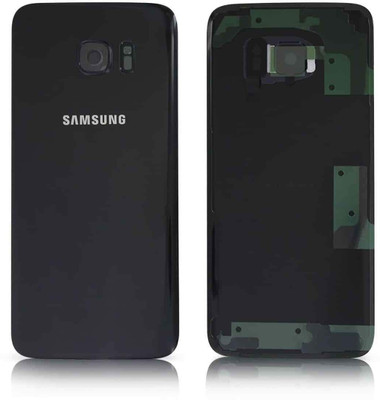 SPAREWARE Samsung Samsun S7 Ede-Black (WITH CAMERA LASS LENS) Back Panel(Black)