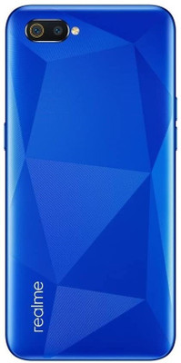 Suffain REALME C2 WITH PROPER LOGO Back Panel(BLUE)