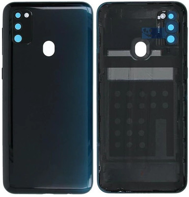 imbi Samsung Galaxy M30s Mobile Phone Panel Power And Volume Button Camera Glass Back Panel(Green)