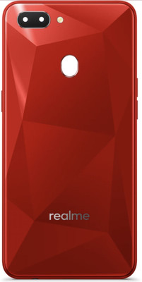 Unique4Ever Realme 2 With Side Volume & Power Buttons Camera lens Back Panel(Red)