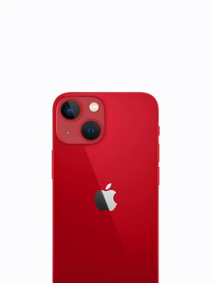 Sparevilla APPLE IPHONE IP 13 MINI Back Panel(RED)