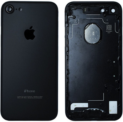 KezeMize Apple iPhone 7 (Best Quality)(With Proper Logo) Back Panel(Black)
