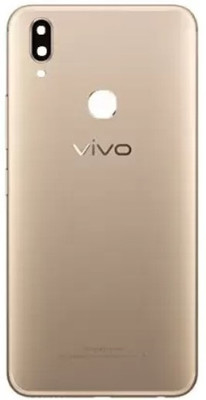 Sandreezz Vivo V9 Pro (with Proper Logo) (with Side Volume Power Buttons) Back Panel(Gold)