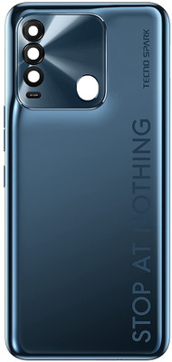 Sandreezz Tecno Spark 8T (KG6P) (with Proper Logo) Back Panel(Atlantic Blue)