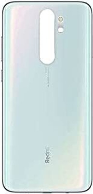 FixHub MI REDMI 8 PRO BACK GLASS BACK COVER WITH SIDE KEY BUTTON COMPATIBLE Back Panel(WHITE)