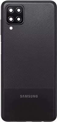 Purplesavvy SAMSUNG GALAXY A12 Back Panel(Black)
