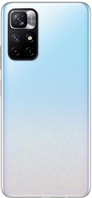 AAA Spares Redmi Note 11T 5G with Middle Ring Camera Lens, Out Key Front & Back Panel(White)