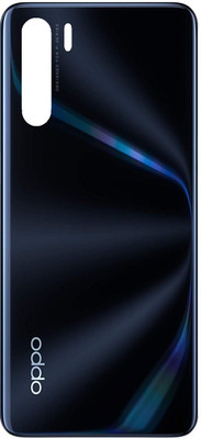 KezeMize Oppo F15 (Best Quality)(With Proper Logo) Back Panel(Lightening Black)