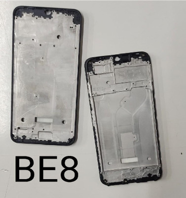 AL HAYY TRADERS TECNO POP 6 PRO (BE8) MIDDLE FR ORIGINAL Front Panel(BLACK)