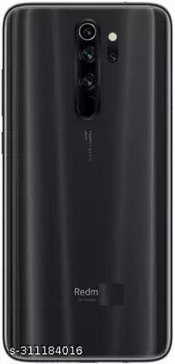 Docile redmi redmi note 8 pro Back Panel(Black)