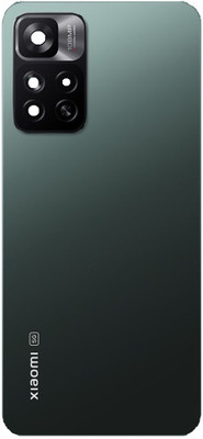 KezeMize Xiaomi Mi 11i 5G (Glass) (with Camera Lens) (with Proper Logo) Back Panel(Green)