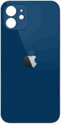 Kraze4blaze Apple IPhone 12 Mini (With Proper Logo) Back Panel(blue)